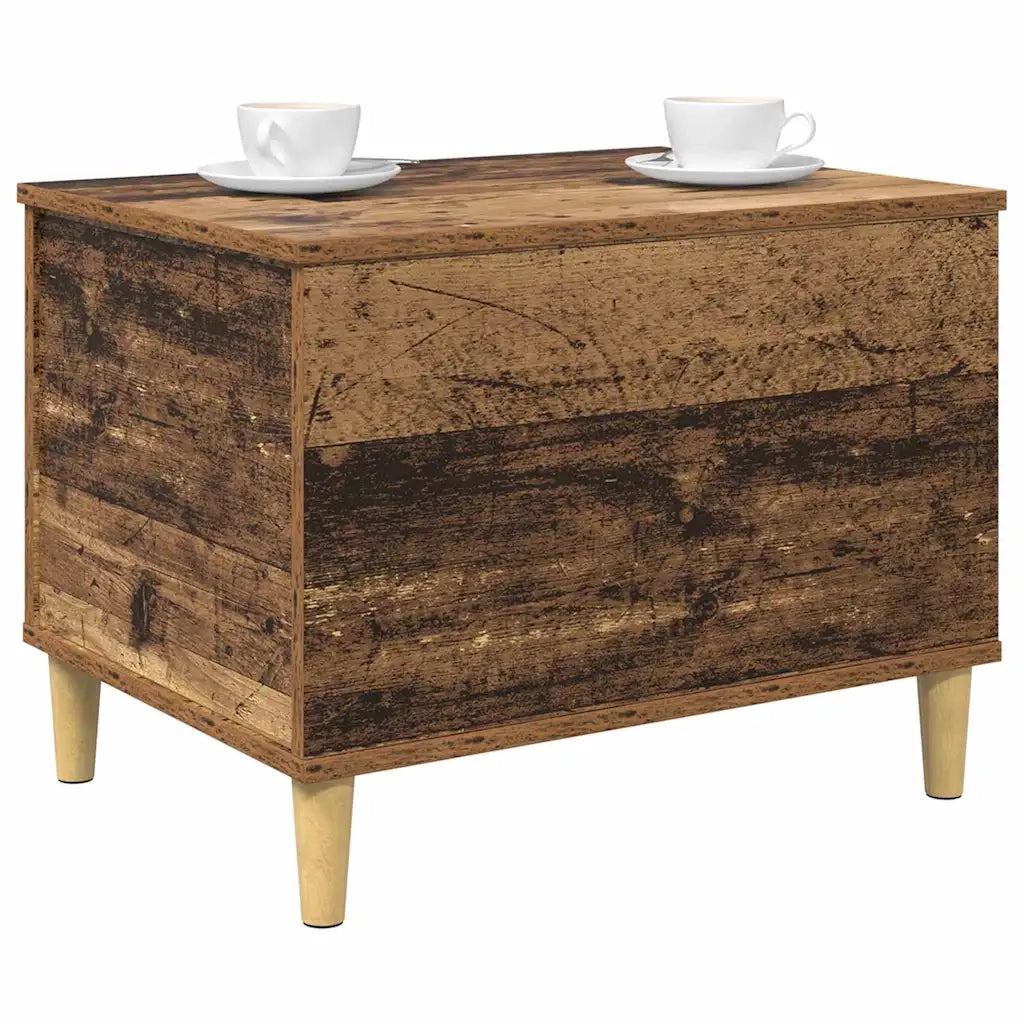 Comodino | Armadio da Notte | Mobiletto da notte Legno vecchio 60 x 44,5 x 45 cm