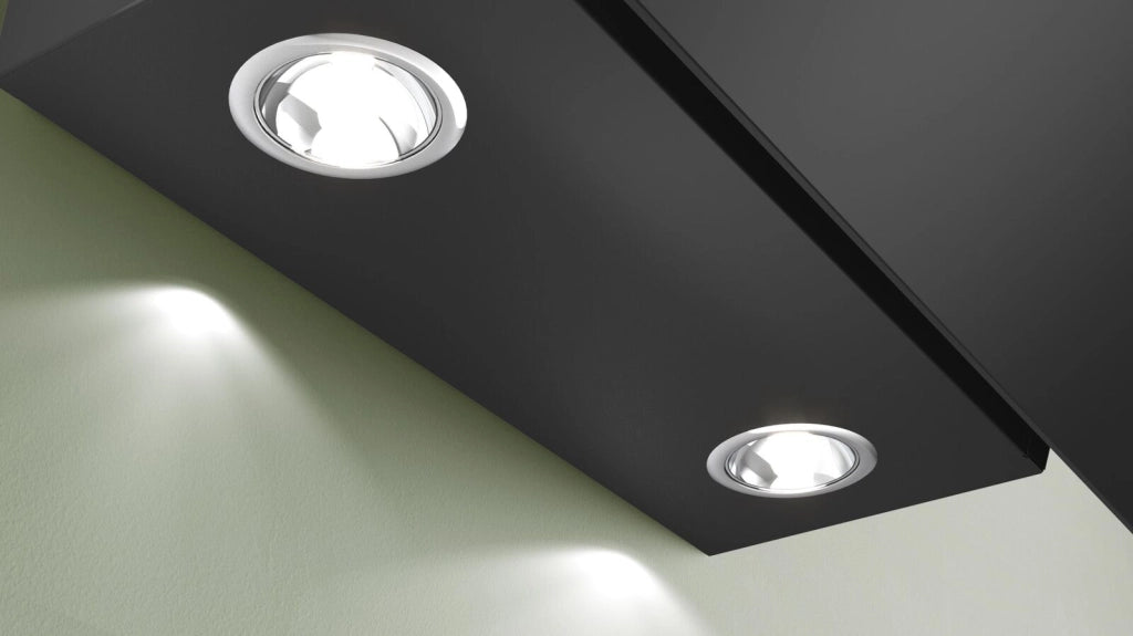 Bosch Serie 2 DWK65DK60 Cappa a parete 60 cm Vetro nero Classe A