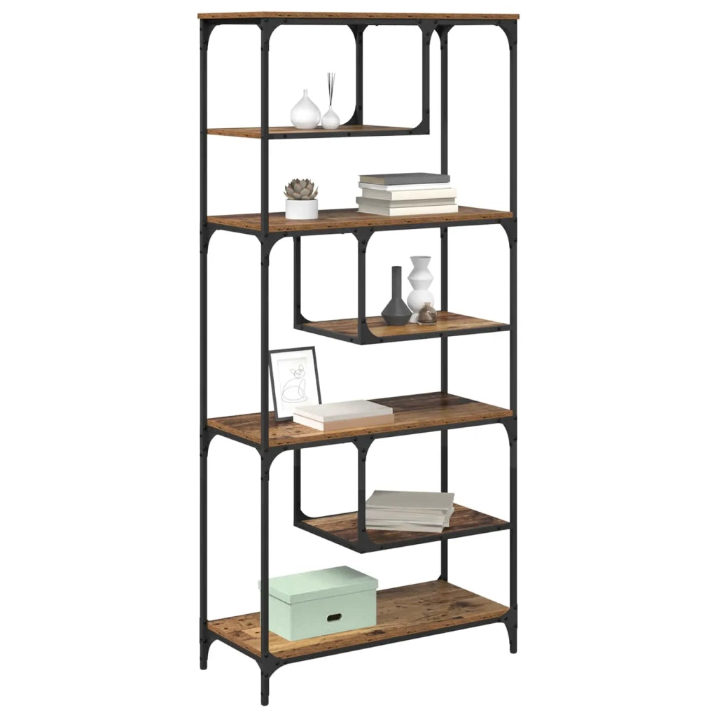 Libreria Legno vecchio 81 x 36 x 176 cm Legno multistrato 882835