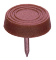 SC SOTTOSEDIA CON FALSA VITE 20 MM MARRONE 10 PZ- 5,0 pz