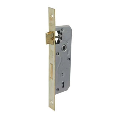 SERRATURA PATENT B.QUADRO OTTONATO 040P BONAITI  I.MM 90 F.MM 22 E.MM 30