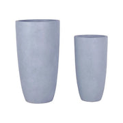 Set vasi piante amicasa 016112 (32, 41 cm) grigio