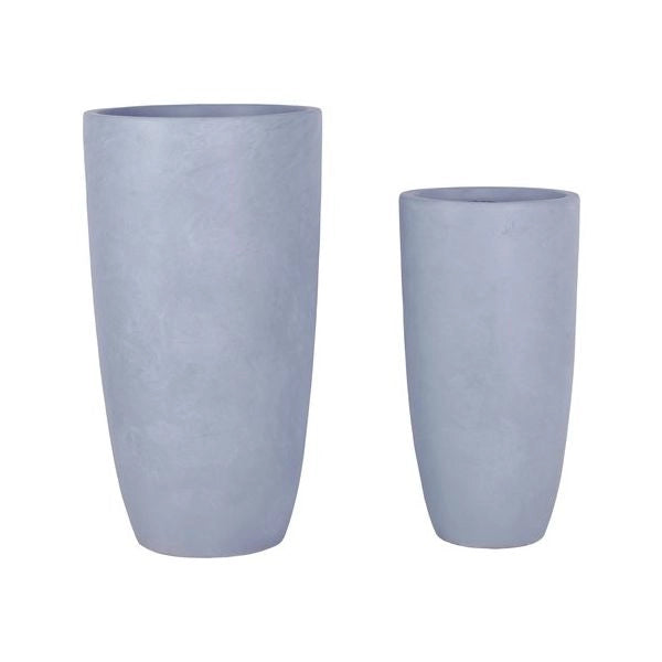 Set vasi piante amicasa 016112 (32, 41 cm) grigio