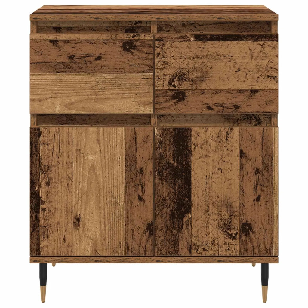 Credenza | Madia | Buffet da pranzo | Armadio da pranzo con cassetto Legno vecchio 60 x 35 x 70 cm
