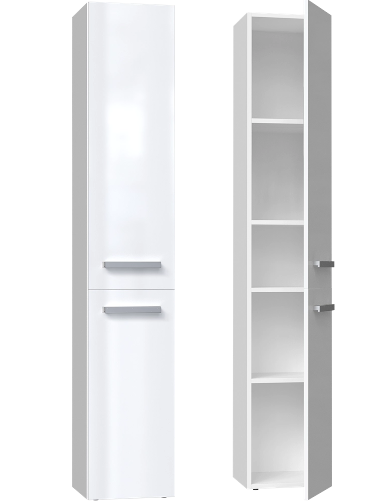 Colonna bagno NEL II bianco lucido