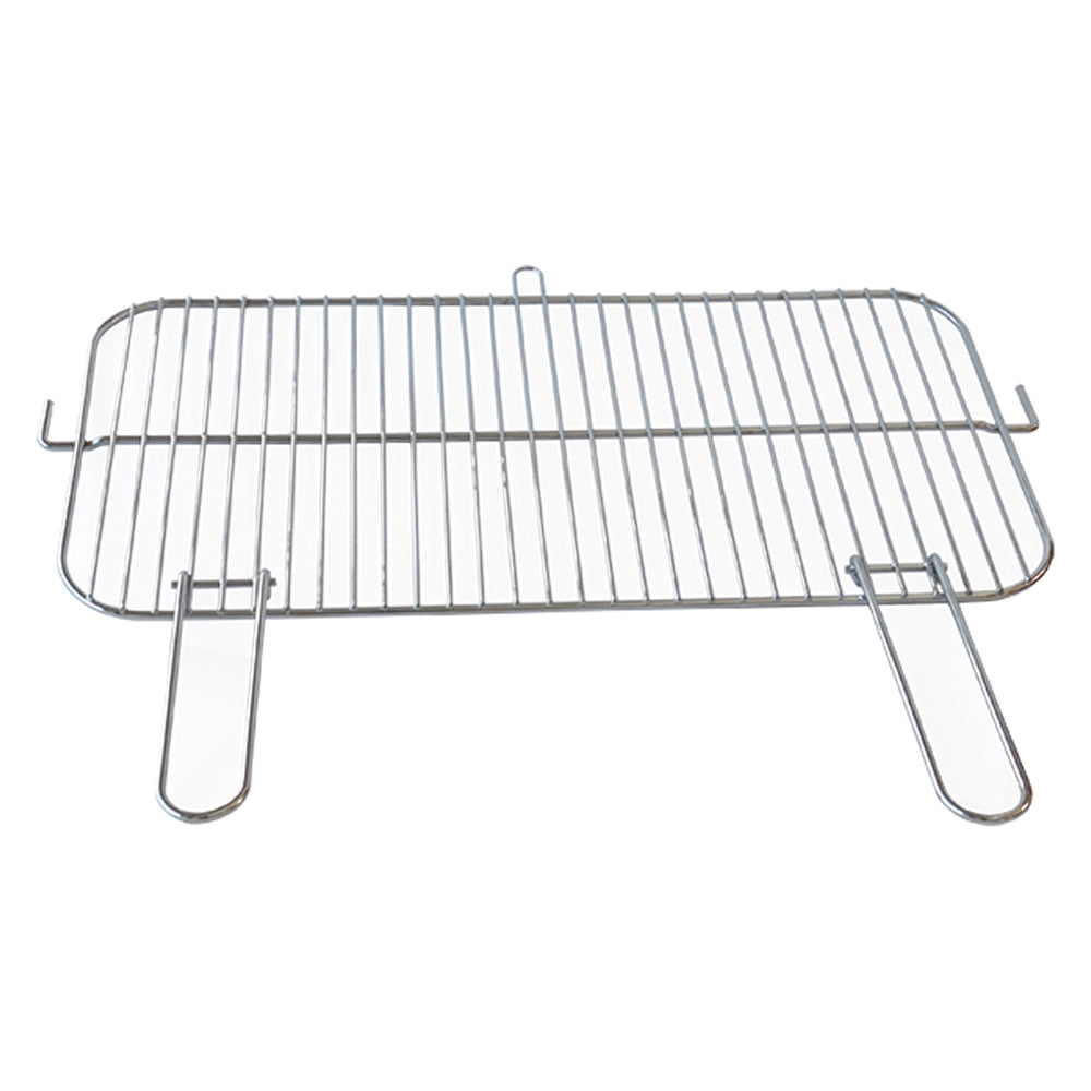 GRIGLIA CON MANICI FRONTALI cm. 60x32  - OMPAGRILL
