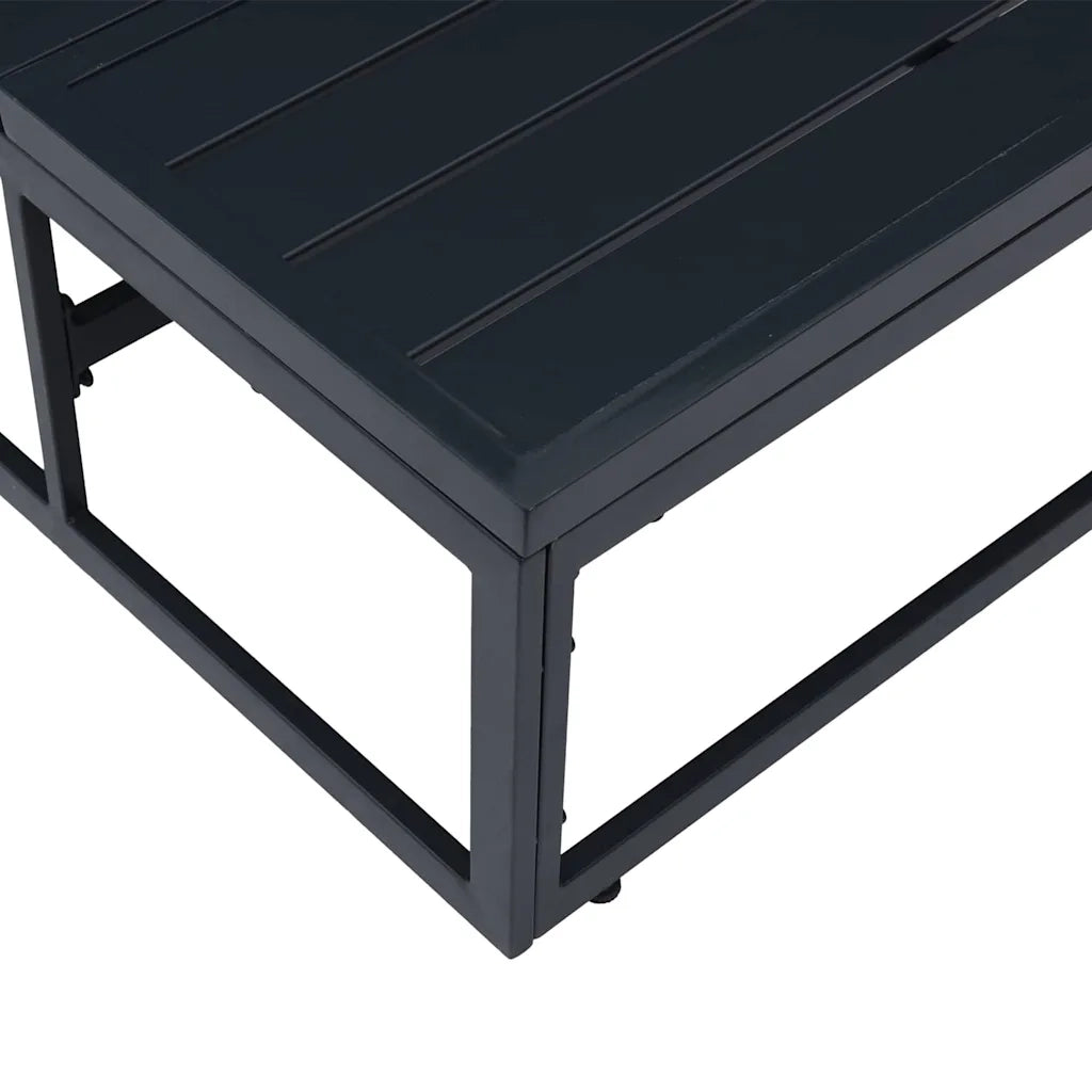 Divano da Giardino-Mobili da Esterno Antracite 70 x 70,5 x 32 cm Acciaio
