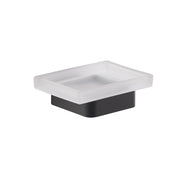 Portasapone da muro in ottone e Cromall A811 Gedy serie SAMOA Nero Matt