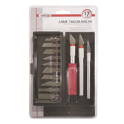 KOMBO SET COLTELLI TAGLIA BALSA 16 PZ