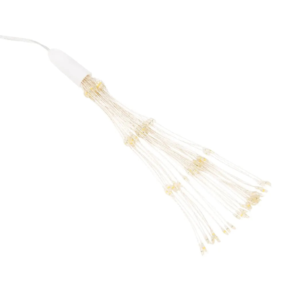Illuminazioni di Natale Galassia 140 LED-Luci decorative natalizie 2pz Bianco Freddo 17cm