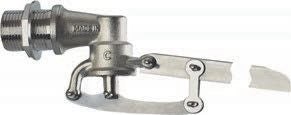 Rubinetto a galleggiante a 5 copiglie con asta piatta 1"1/2 Sfera diametro 220 F.A.R.G.