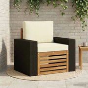 Divano centrale per esterno Naturale 3438919