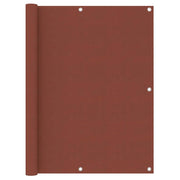 Paravento per balcone 120 x 500 cm tessuto oxford terracotta 02_0010403