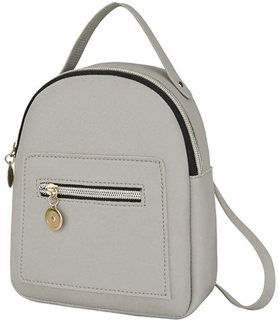 Borsa da Donna Miniatura - Materiale PU - Borsa Casual - Tasca con Spalla - Multifunzionale - Dimensioni 18x7,1x2,4 pollici