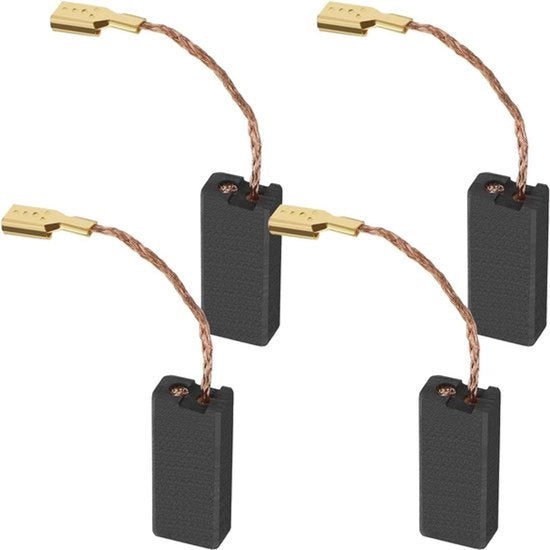 Accessori per motoseghe - Accessori per strumenti elettrici - Dimensioni 5 x 8 x 18 mm - Accessori per strumenti elettrici - Adatto per modelli specifici - 4 pezzi - Accessori per strumenti elettrici a setole di carbonio