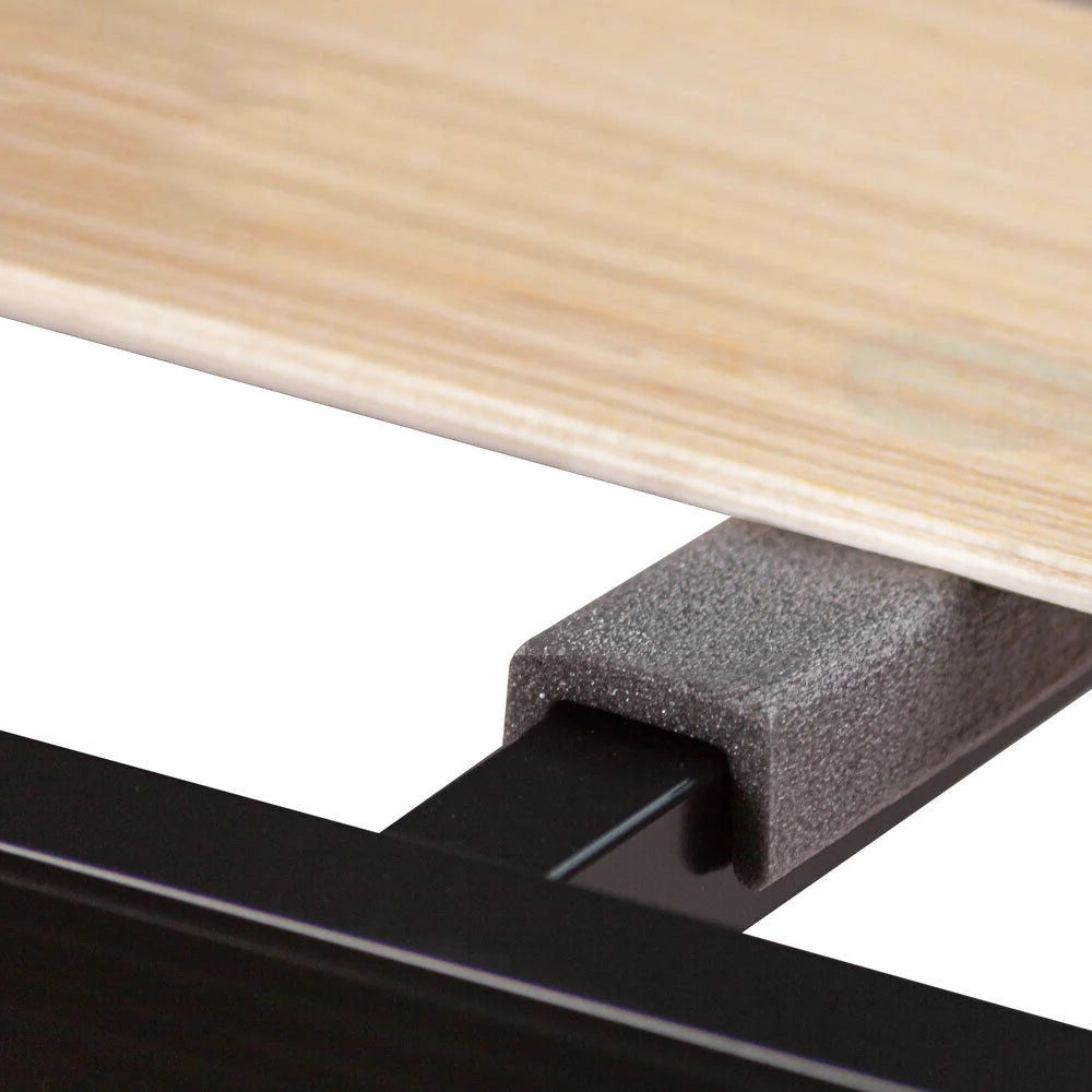 Rete ortopedica 160X190 7 doghe in betulla con 4 piedi |100% MADE IN ITALY| struttura in acciaio con angoli anti infortunistici e anti cigolio, altezza 34 cm