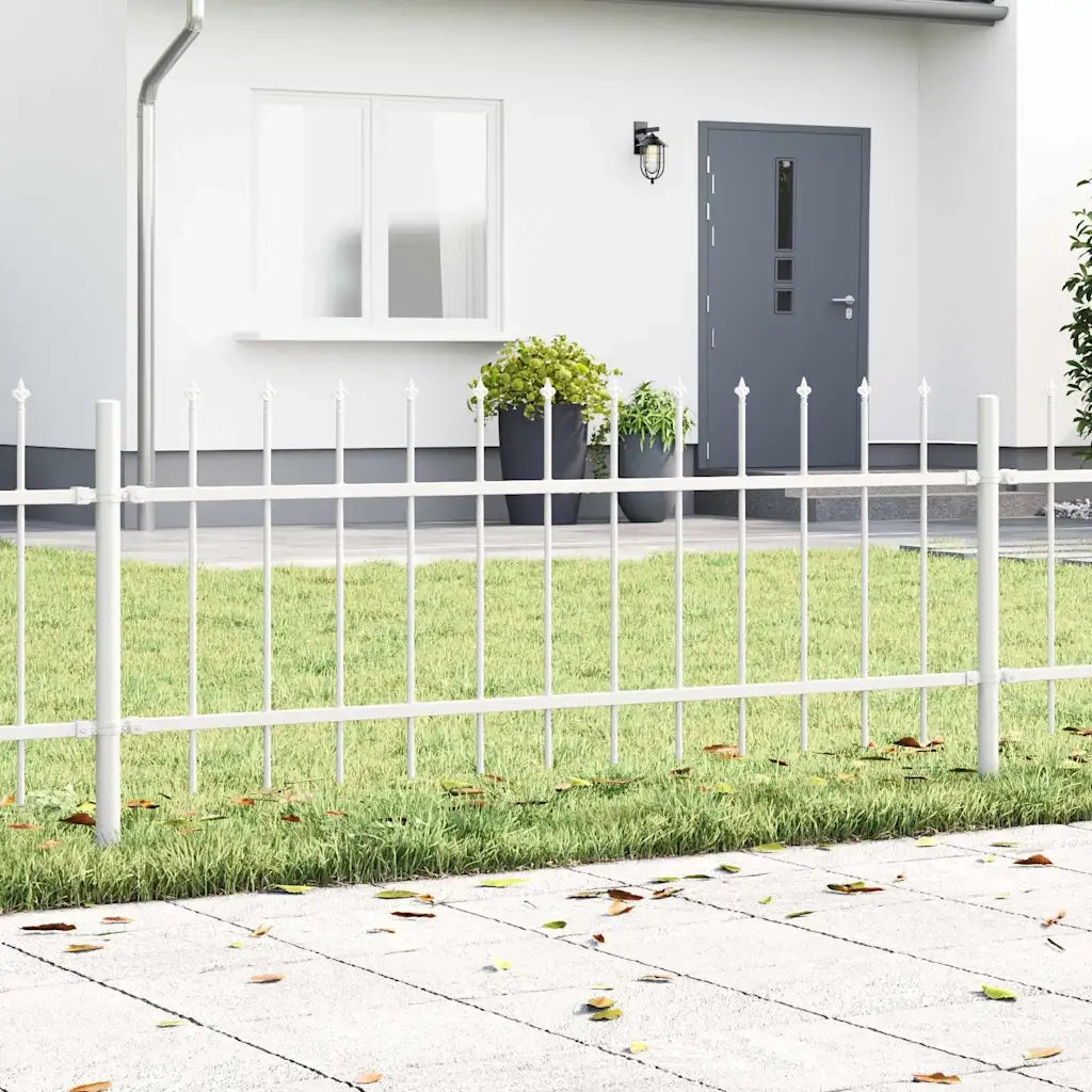 Recinzione per Giardino Woerden Bianco 1,7 x 0,6 m 42003878