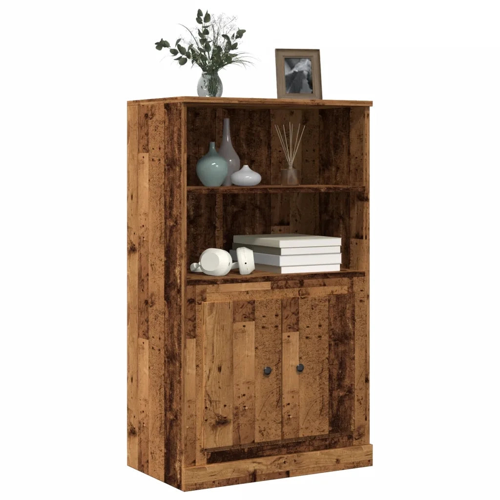 Credenza Legno Antico 60x35,5x103,5 cm in Legno Multistrato 857147