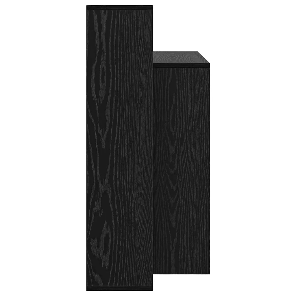 Scrivania Rovere Nero 100 x 40 x 90 cm Legno multistrato 869315