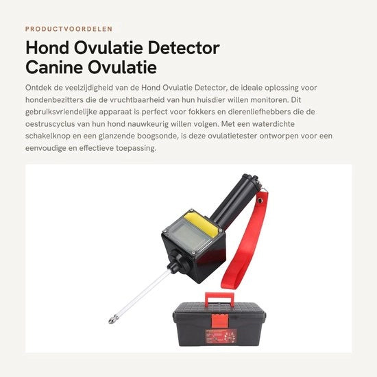 Ovulatore per Donne - Analizzatore di Ciclo Mestruale - Display a Cristalli Liquidi - Sonde con Bussola Brillante - Facile da Usare - Migliorati Risparmi Economici - Test di Ovulazione