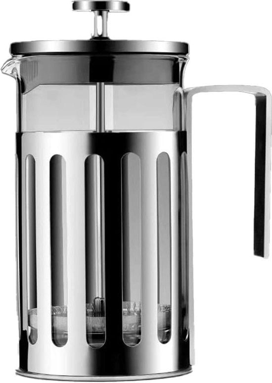 French Press - 304 acciaio inossidabile - vetro borosilicato molto resistente - 350 ml