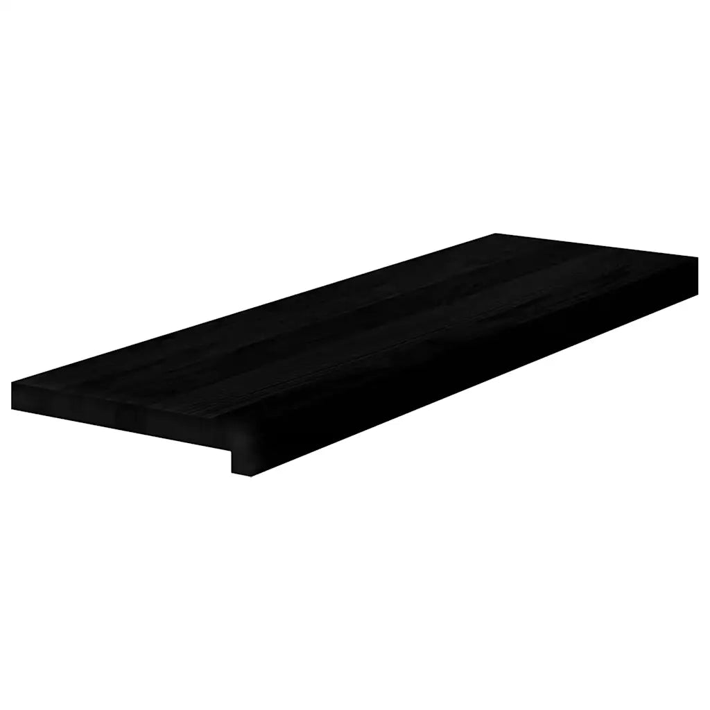Gradini 4 pz Marrone Scuro 80x25x2 cm Legno Massello Rovere