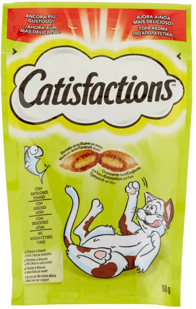 CATISFACTION SNACK AL TONNO 60 GR