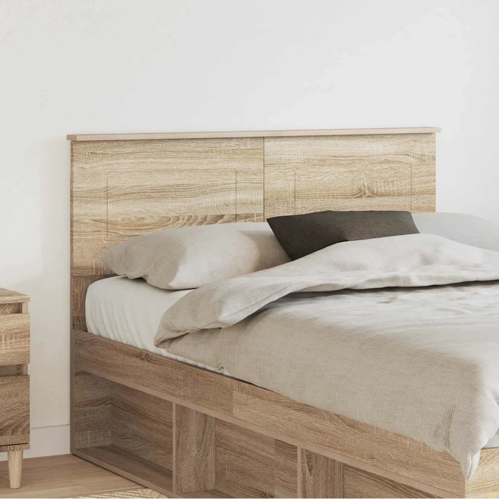 Testiera-Testata-Testiera Decorativa Rovere Sonoma 120 cm Legno multistrato 982359