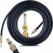 Tubo Alta Pressione 10m – Ugello a Molla in Ottone | Compatibile con Idropulitrici Lavor, Kanwod