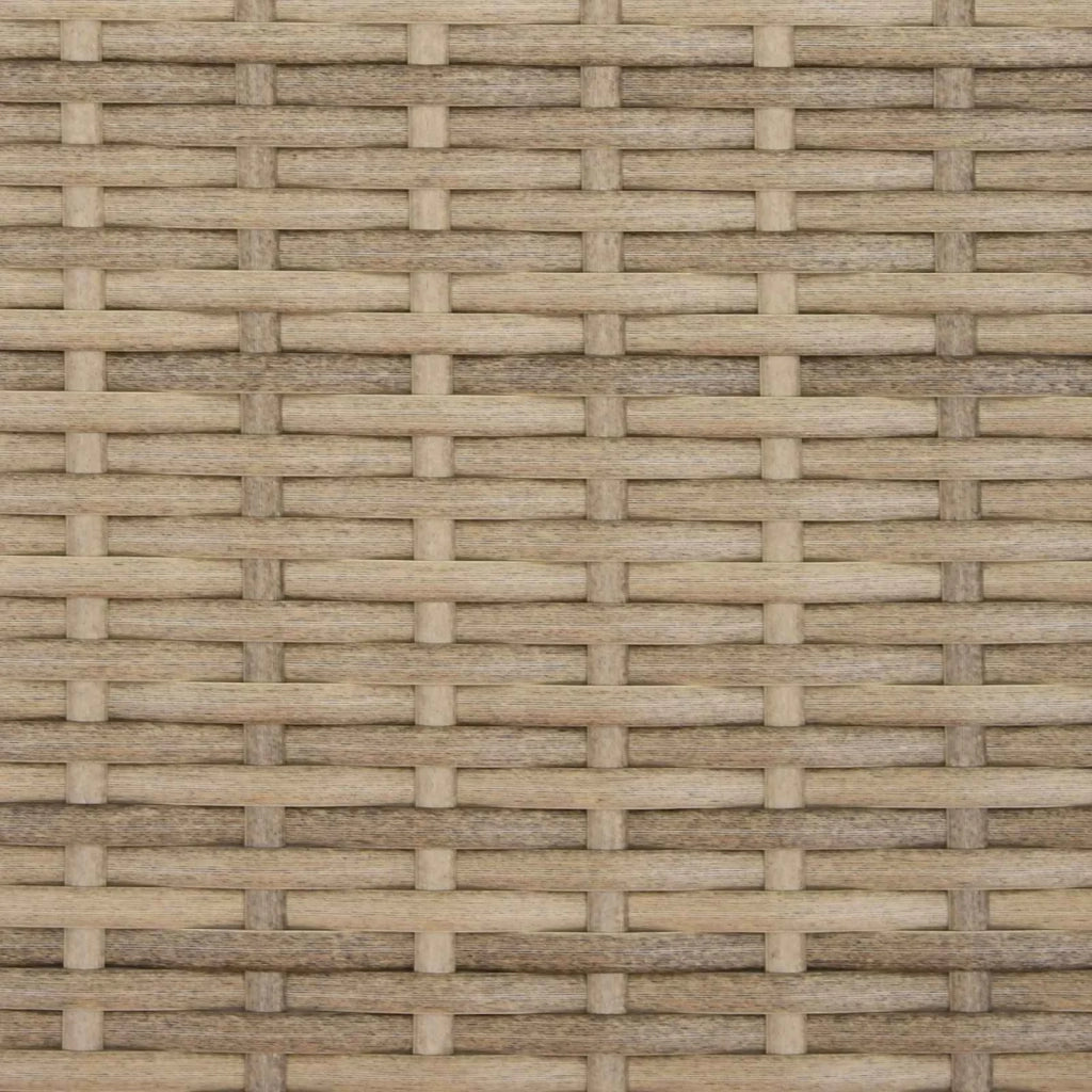 Set di divani 7 pz Beige e Bianco Crema 3448788