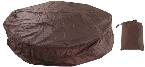 Copertura in Poliestere Tafetà Acqua-Impermeabile a forma di Ronde per Bagni/Bubble Massage Spa - 190x30cm - 210x30cm