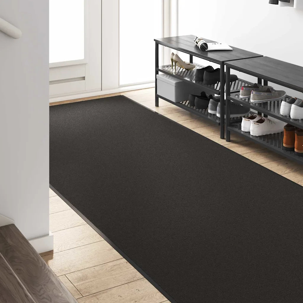Tappetino Altro Nero 120 x 400 cm Poliammide e PVC 4100720