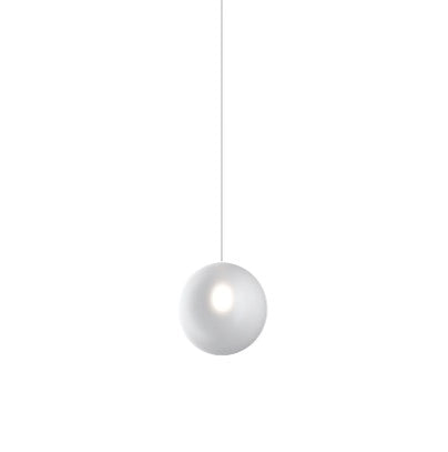 SOSPENSIONE BIANCO 3 LUCI TONDA VETRI TR + 2X BF 1184BI-S3 T-BT