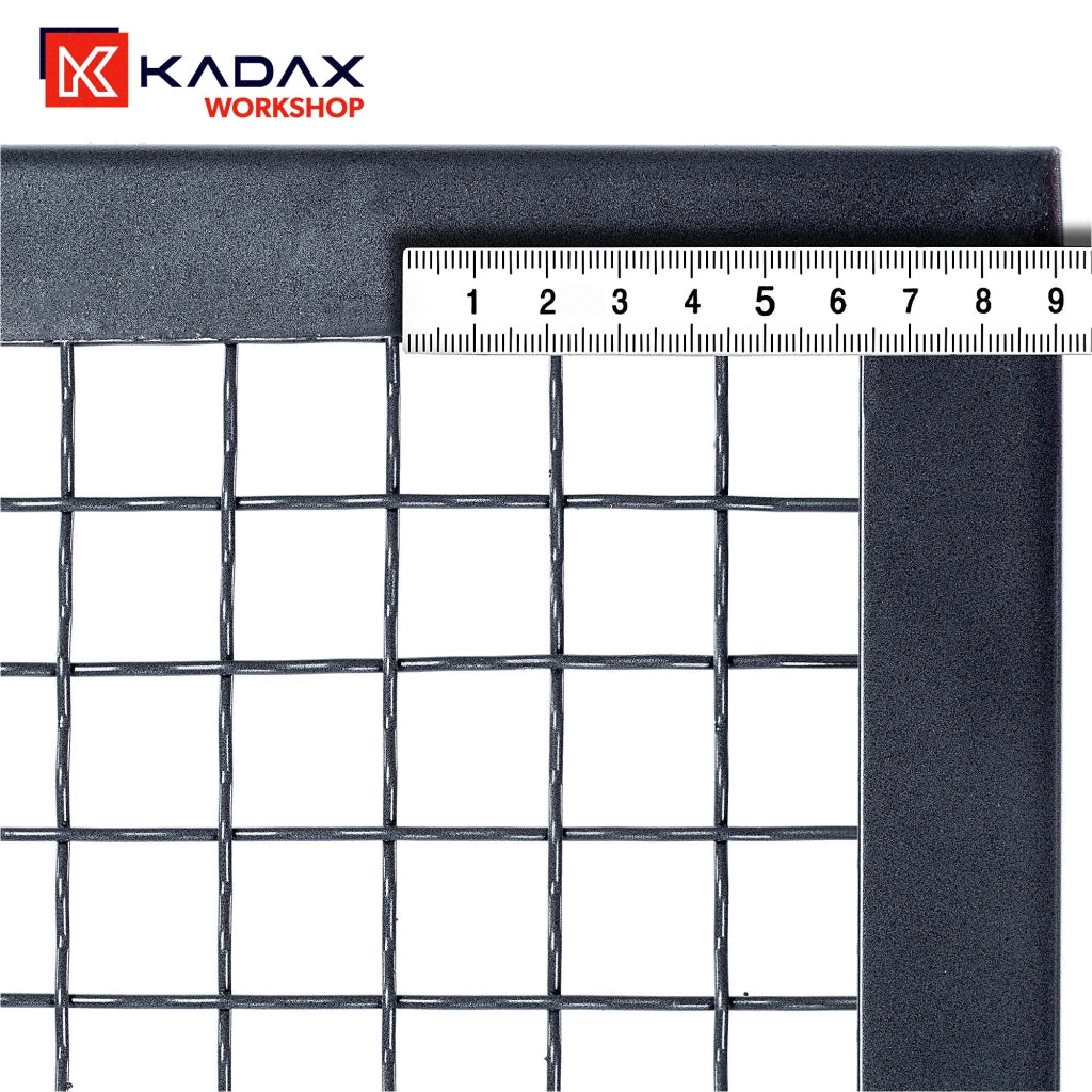 Setaccio da costruzione KADAX per sabbia, terra, muratura, 120x60 cm, ghiaia, maglia 20 mm