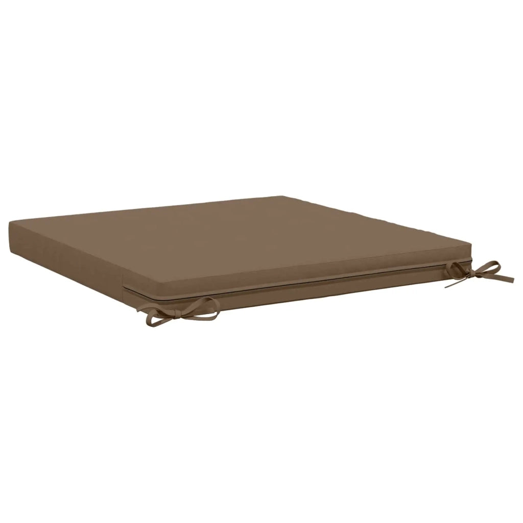 Cuscino per Sedia in Unico Pezzo SOEST 100% Poliestere Tortora 944705