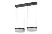 Lampada a sospensione Reality Nicki LED 12W doppia nera