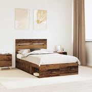 Struttura del letto Legno vecchio 120 x 190 cm Pino massello 3411774