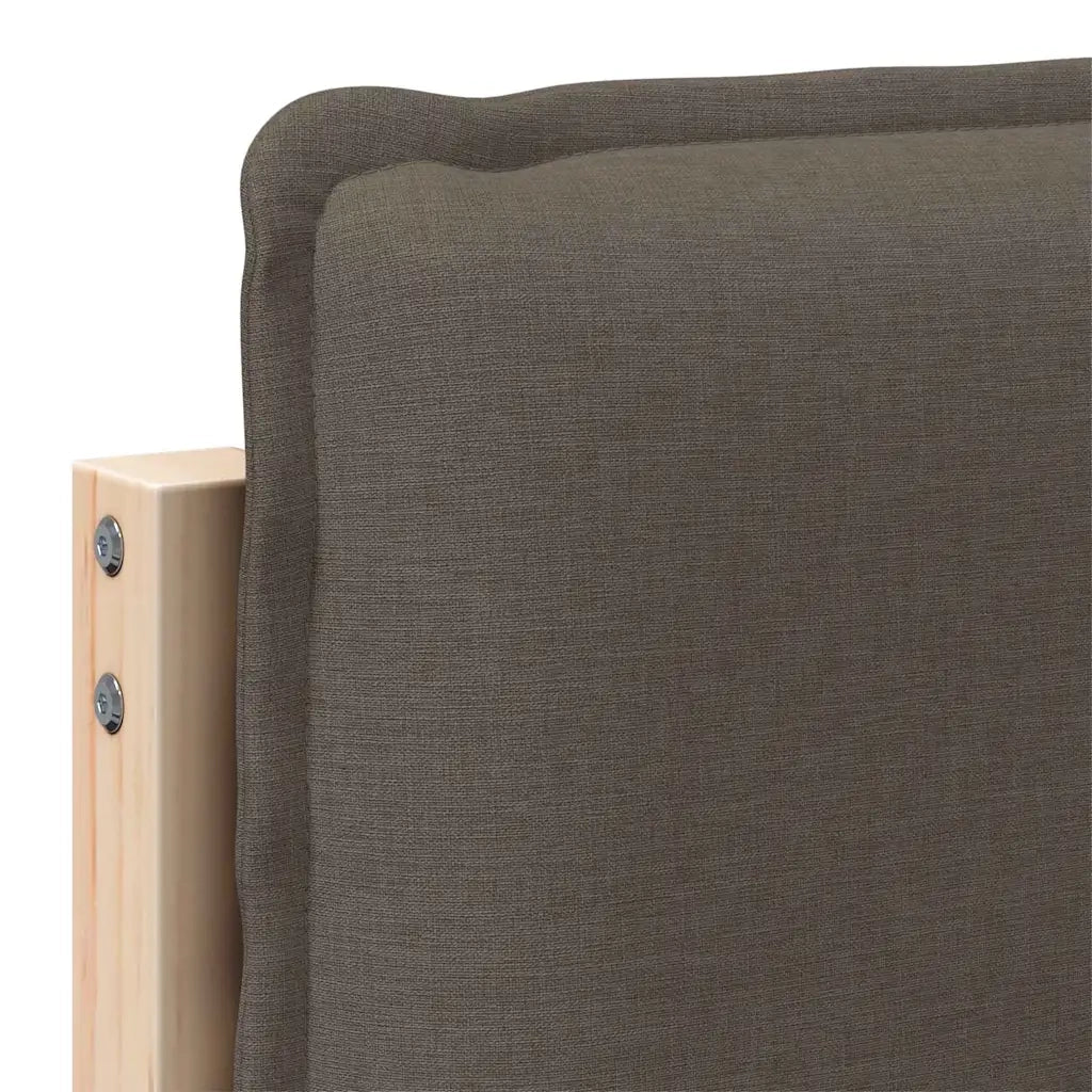 Testiera imbottita-Testiera con Cuscini-Testata Grigio Naturale e Chiaro 180 cm 581945
