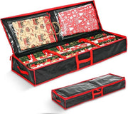 Organizzatore per carta da regalo 104 x 36 x 16 cm - resistente alle scalfitture - rivestimento in PE - organizzatore per carta da regalo - raccogli lacci - carta da regalo - decorazioni natalizie.