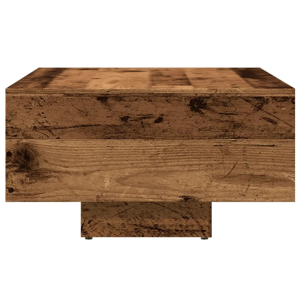 Tavolino da Salotto-Tavolino da soggiorno-Tavolo Legno Antico 85x55x31 cm Legno Multistrato