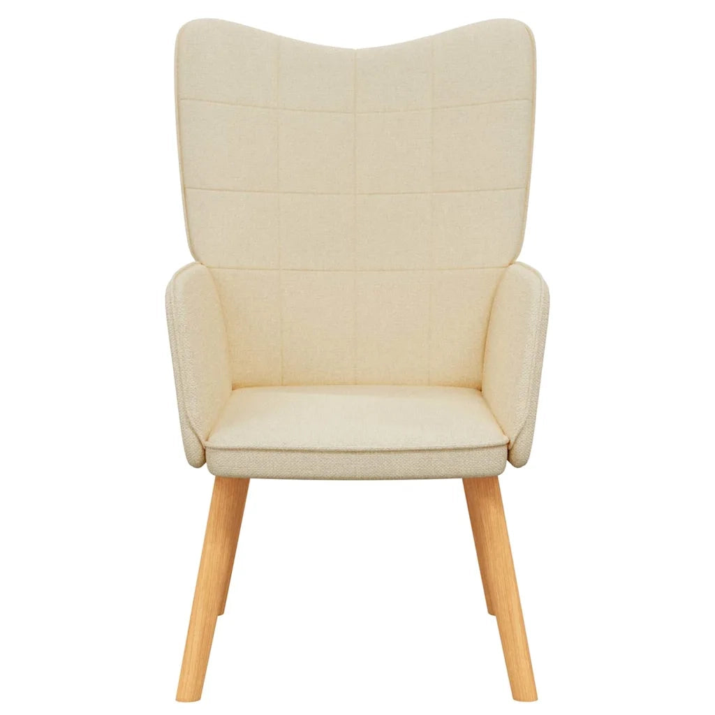 Sedia Relax Crema in Tessuto 327921
