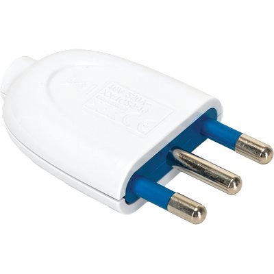 SPINA MOBILE AIGOSTAR - BIANCO 2P+T 16A- 12 pezzi