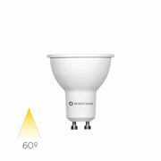 Lampadina LED Dicroica Hook GU10 6W 60 Gradi 2700K Luce Calda 570lm Attacco GU10 IP40 Finitura Bianca per Interni - Beneito & Faure