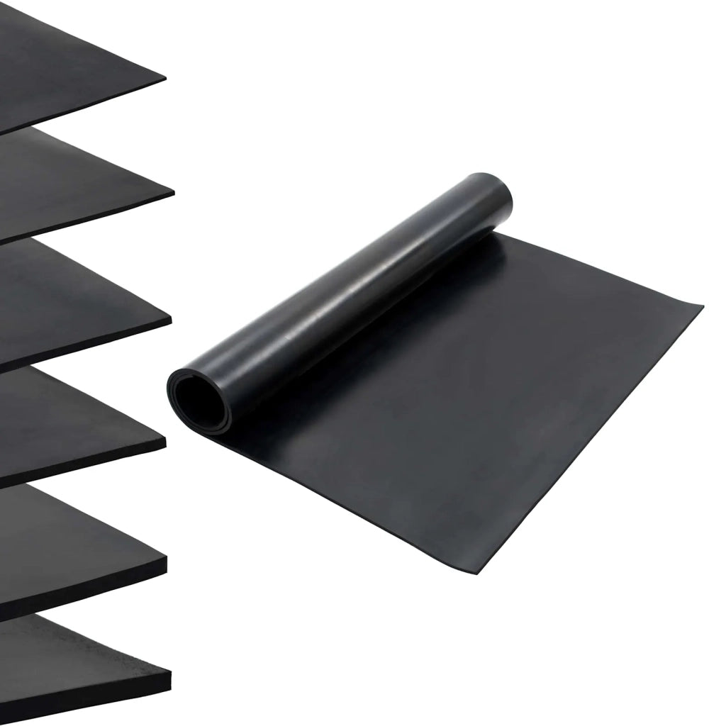 Tappeto per pavimento Nero 1,2 x 2 m Gomma 42046742
