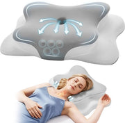 Seduto Ergonomico a Ventaglio con Schiuma di Alta Qualità - Regolazione Doppia di Altezza 11/13 cm - Respirante - Copertura Lavabile - Comfort Senza Pressione - Materasso da Soggiorno