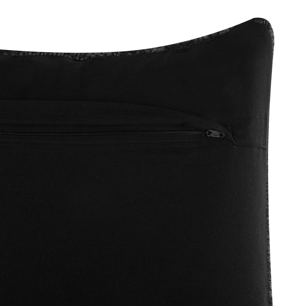Set di 2 cuscini decorativi in maglia grigia 45 x 45 cm Accessori decorativi Boho retrò all'uncinetto