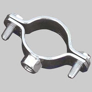 SOLO COLLARE FERMA TUBO IN ACCIAIO ZINCATO - 11/2 - 2 pezzi - MADE IN ITALY