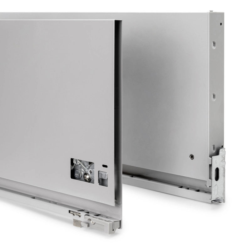 Cassetto esterno Vertex 60kg, altezza 242 mm, profondità 500 mm, Acciaio, Grigio antracite