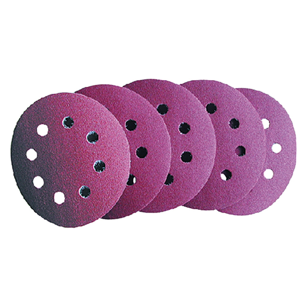 1cf disco in carta abrasiva con velcro forato art. 349.33 - gr.   40 cod:ferx.504116nlm