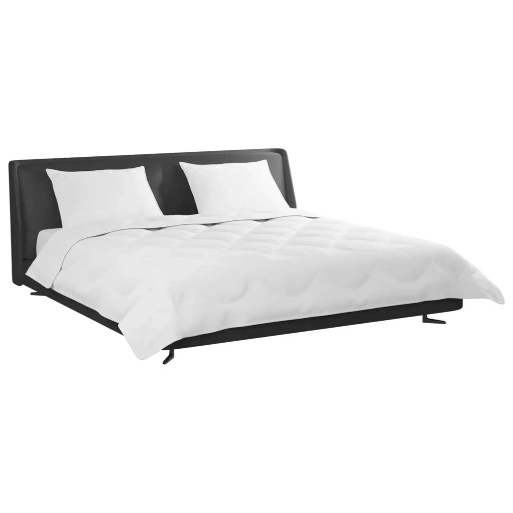 Piumone | Duvet con cuscino 3 pz Bianco Microfibra